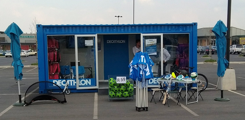 decathlon pop up store